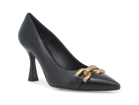 Melluso Scarpe Made in Italy Eleganti con Accessorio Pelle